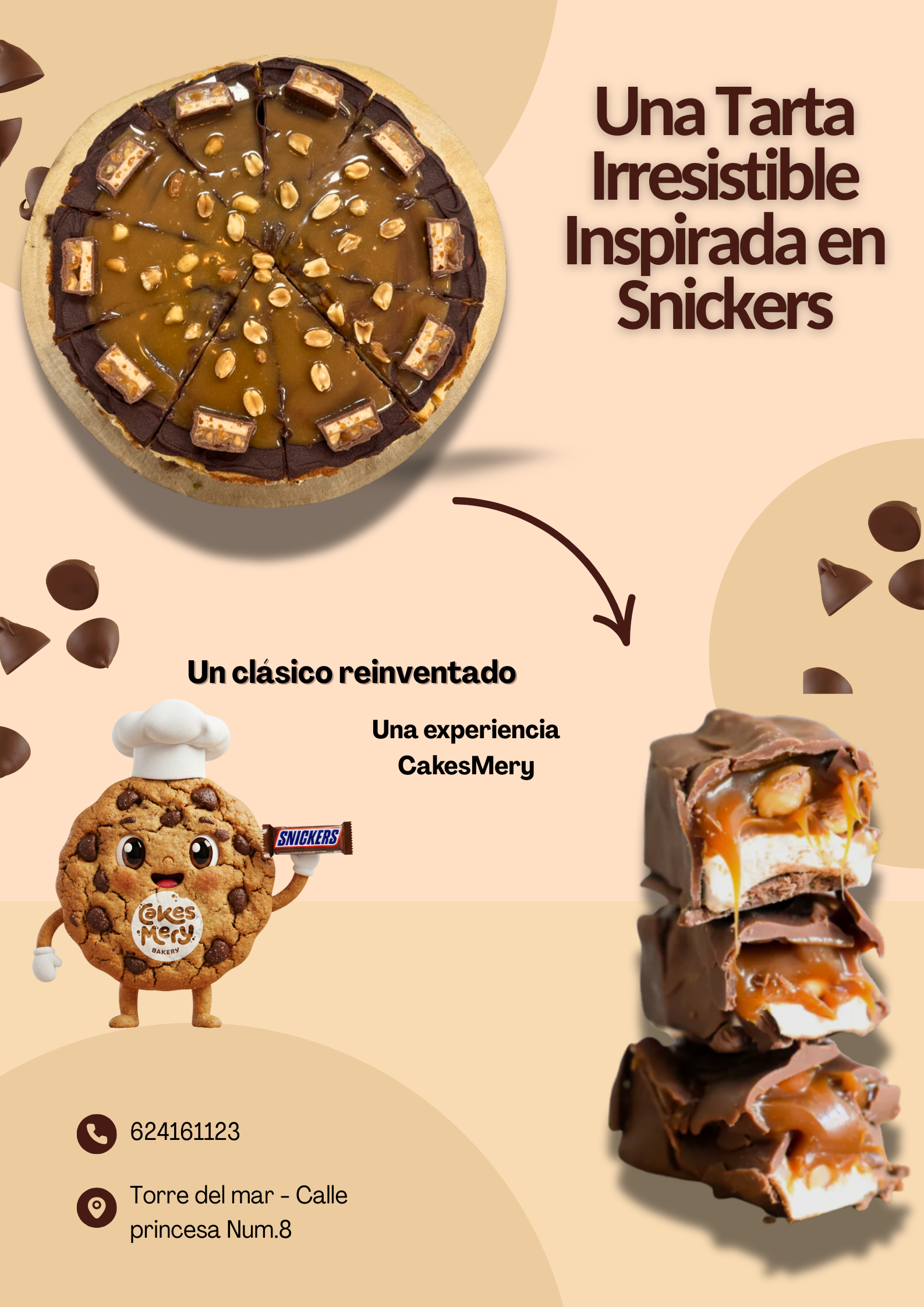 Cakesmery – Campaña gráfica para producto gastronómico