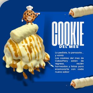 Campaña promocional “Cookie del Mes” para marca gastronómica